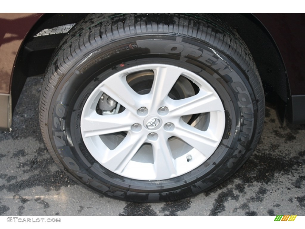 2012 Highlander V6 4WD - Sizzling Crimson Mica / Ash photo #11