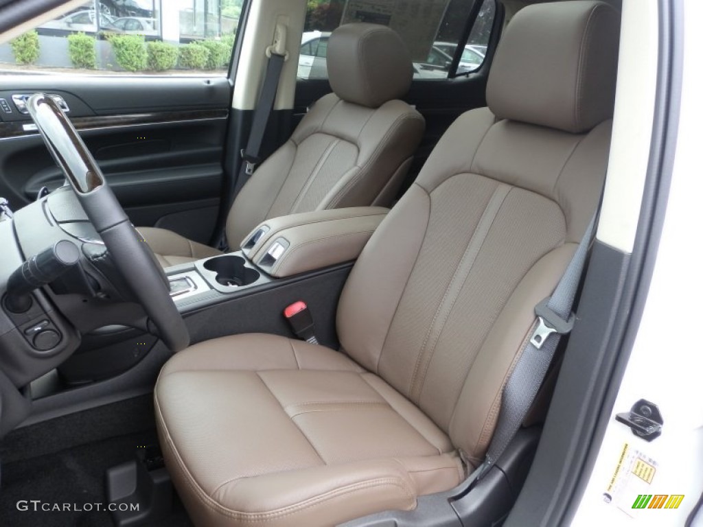 Light Dune Interior 2013 Lincoln MKT EcoBoost AWD Photo #67188335