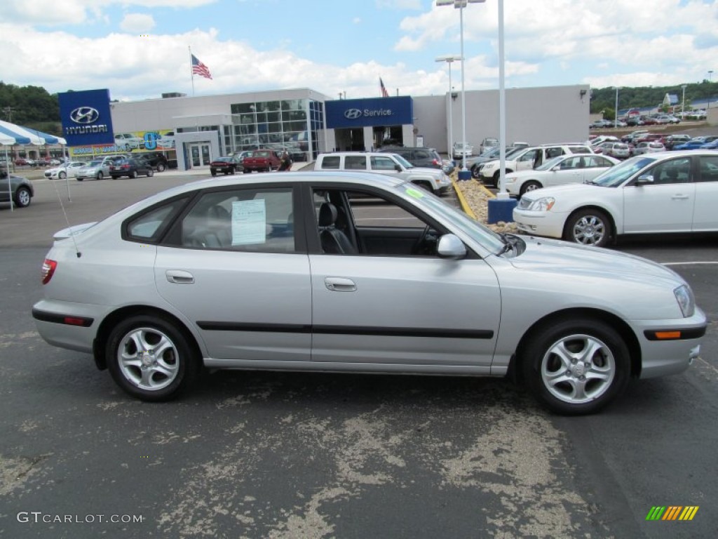 2006 Elantra GT Hatchback - Sterling Silver / Gray photo #2