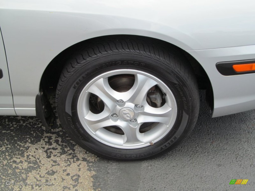 2006 Elantra GT Hatchback - Sterling Silver / Gray photo #3