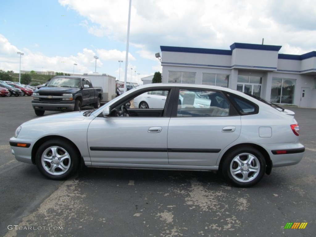 2006 Elantra GT Hatchback - Sterling Silver / Gray photo #6