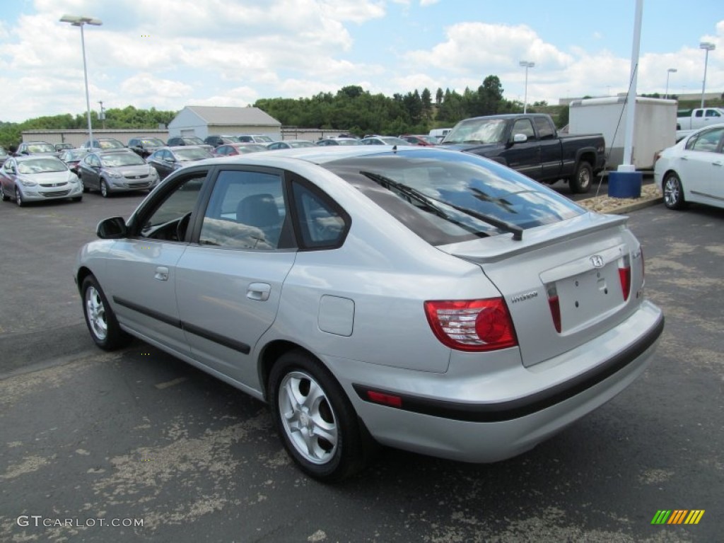2006 Elantra GT Hatchback - Sterling Silver / Gray photo #8