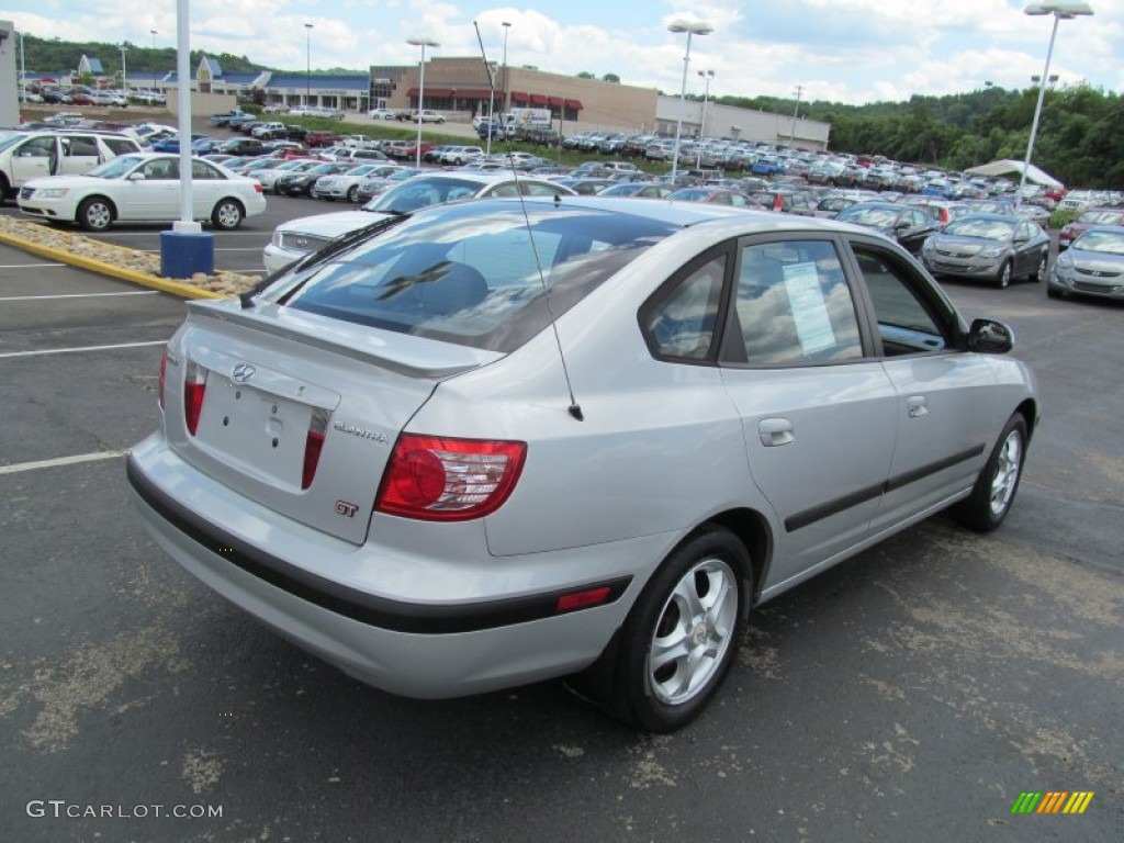 2006 Elantra GT Hatchback - Sterling Silver / Gray photo #10