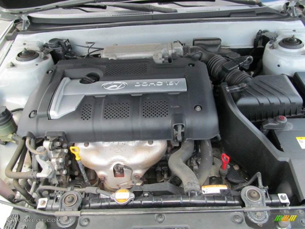 2006 Elantra GT Hatchback - Sterling Silver / Gray photo #12
