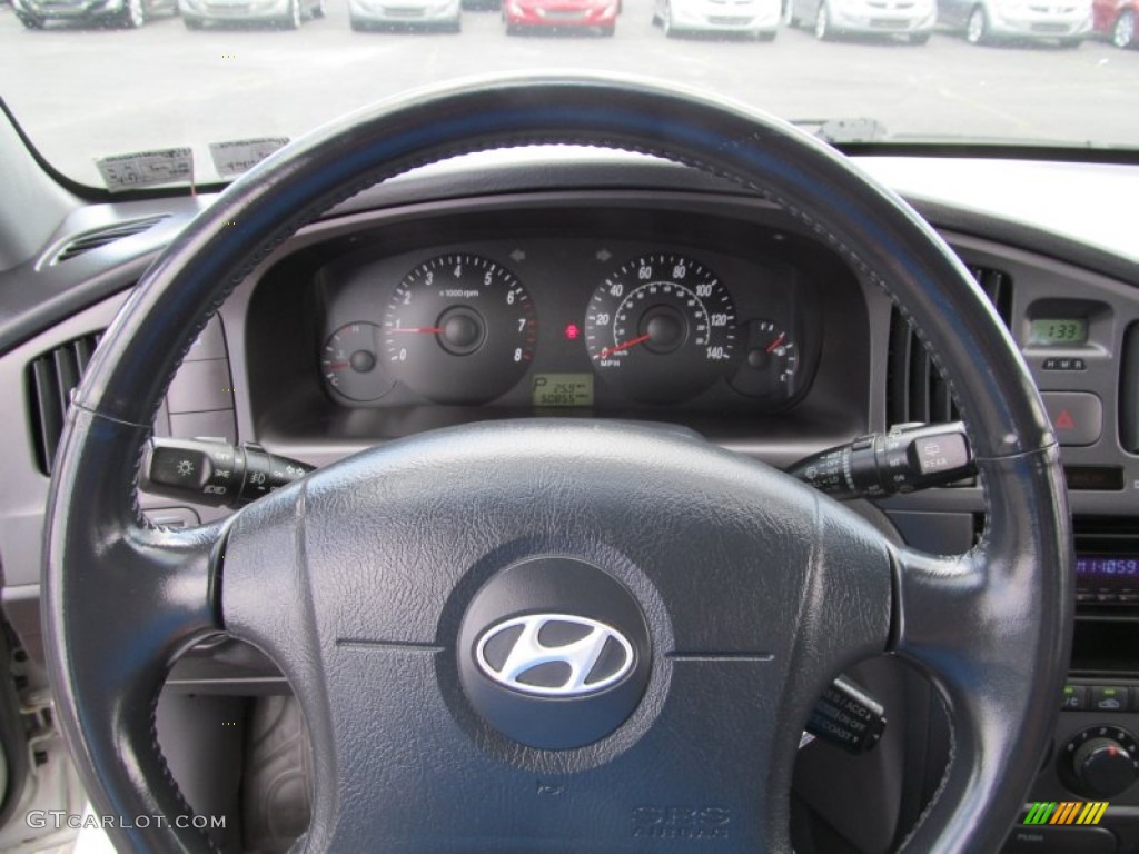 2006 Elantra GT Hatchback - Sterling Silver / Gray photo #19