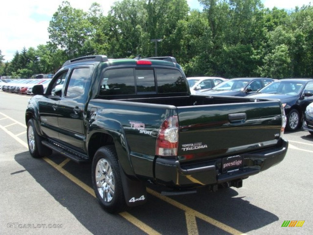 2012 Tacoma V6 TRD Sport Double Cab 4x4 - Spruce Green Mica / Graphite photo #4