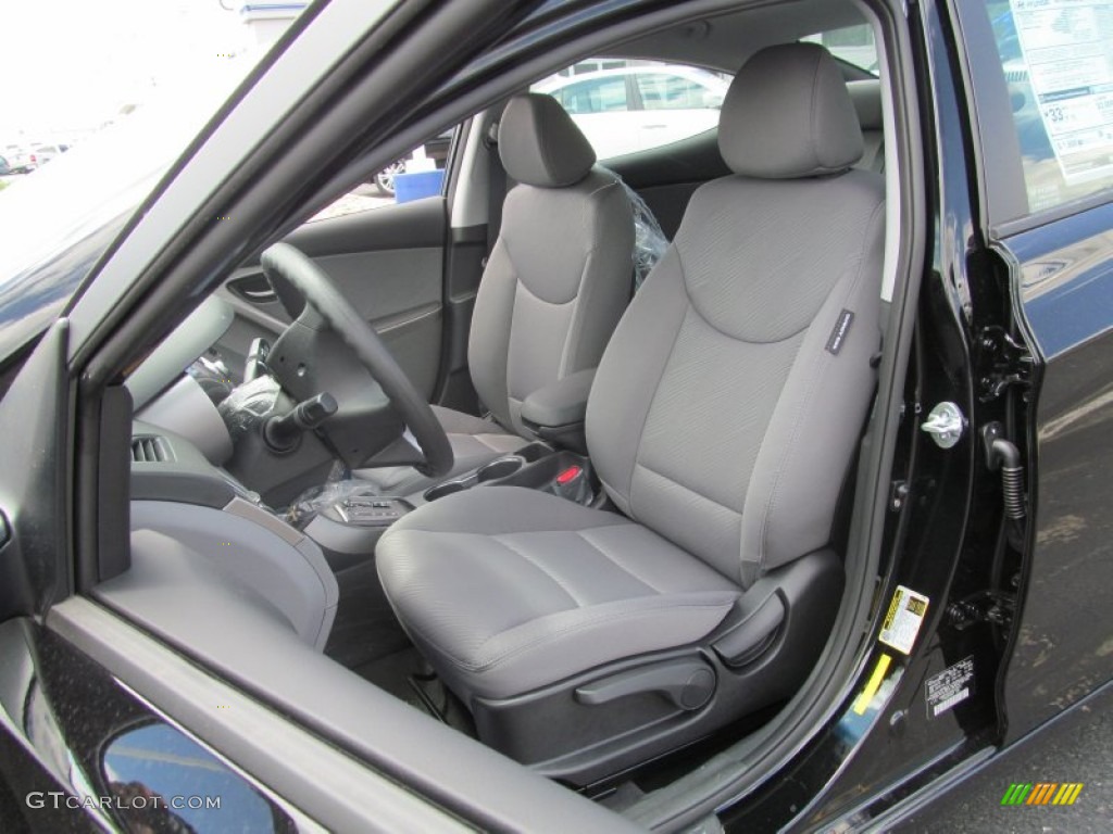 2013 Elantra GLS - Black / Gray photo #5