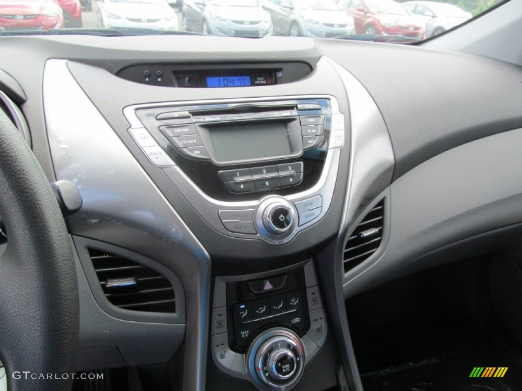 2013 Elantra GLS - Black / Gray photo #8