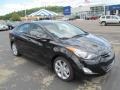 2013 Midnight Black Hyundai Elantra Limited  photo #1