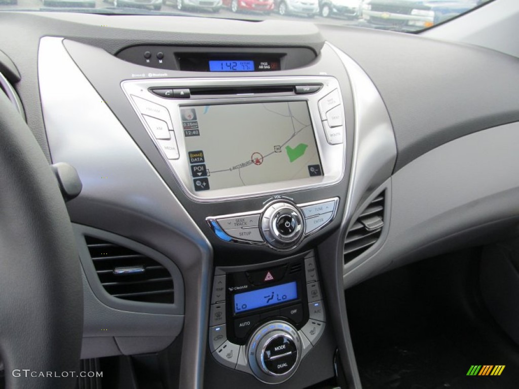 2013 Elantra Limited - Black / Gray photo #8