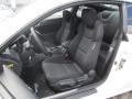 Black Cloth 2013 Hyundai Genesis Coupe 2.0T Interior Color