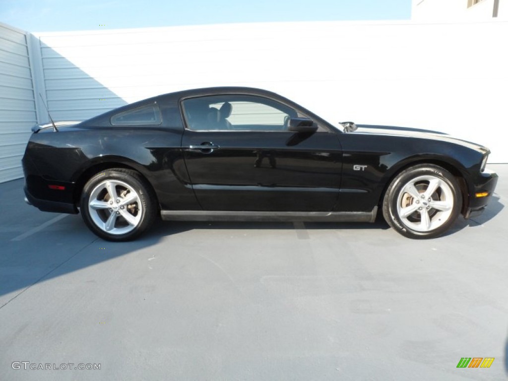 Black 2010 Ford Mustang GT Premium Coupe Exterior Photo #67195073