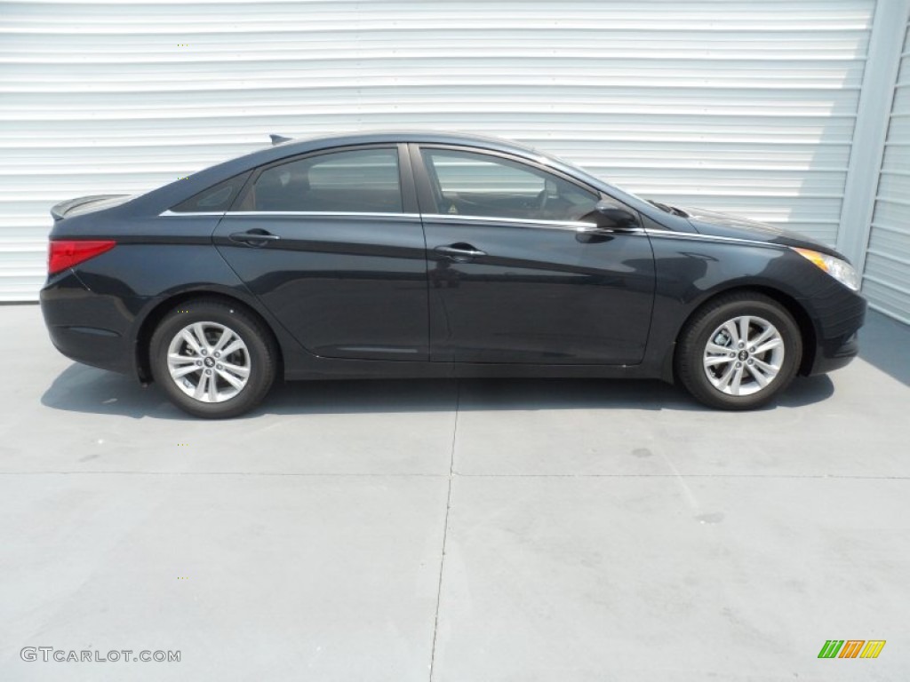 2013 Sonata GLS - Pacific Blue Pearl / Gray photo #2