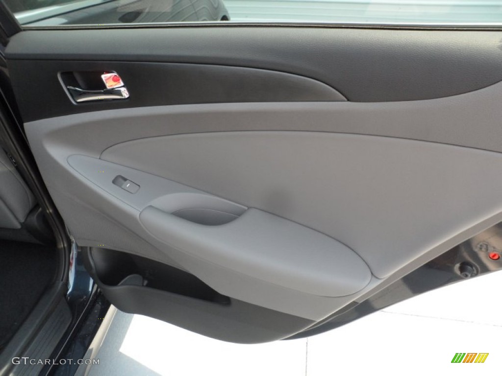 2013 Sonata GLS - Pacific Blue Pearl / Gray photo #18