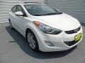 2013 Shimmering White Hyundai Elantra Limited  photo #1