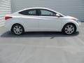 2013 Shimmering White Hyundai Elantra Limited  photo #2