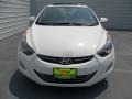 2013 Shimmering White Hyundai Elantra Limited  photo #7