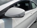 2013 Shimmering White Hyundai Elantra Limited  photo #11