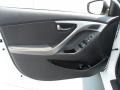 2013 Shimmering White Hyundai Elantra Limited  photo #19