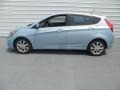 2012 Clearwater Blue Hyundai Accent SE 5 Door  photo #5