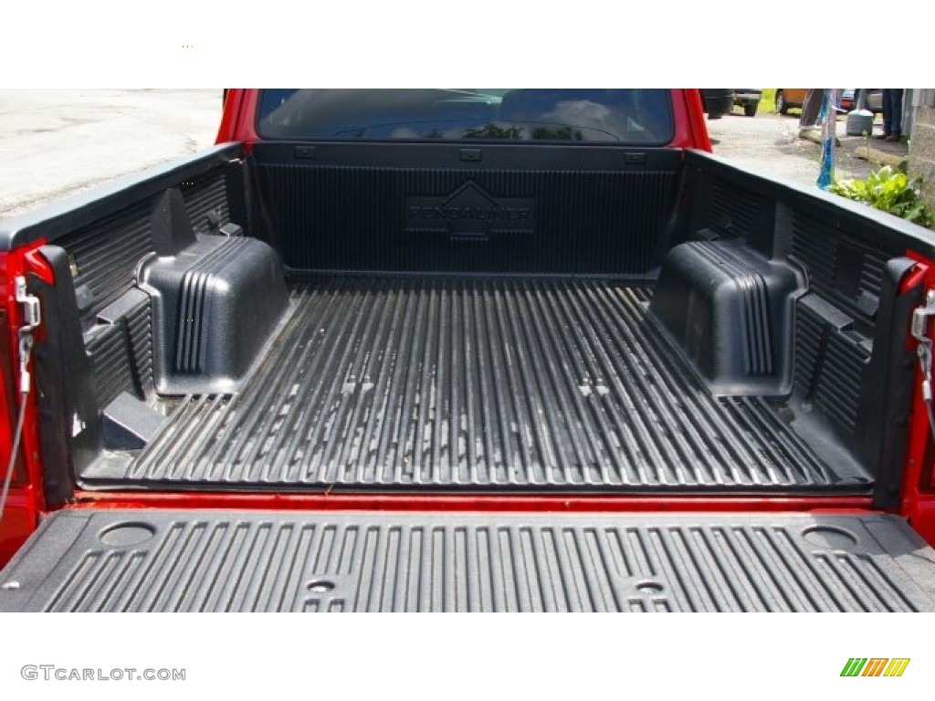 2008 B-Series Truck B4000 Cab Plus 4 4x4 - Volcanic Red / Medium Dark Flint photo #8