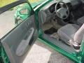 1996 Custom Sparkle Green Honda Civic EX Coupe  photo #10