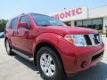 Red Brawn Pearl 2005 Nissan Pathfinder LE