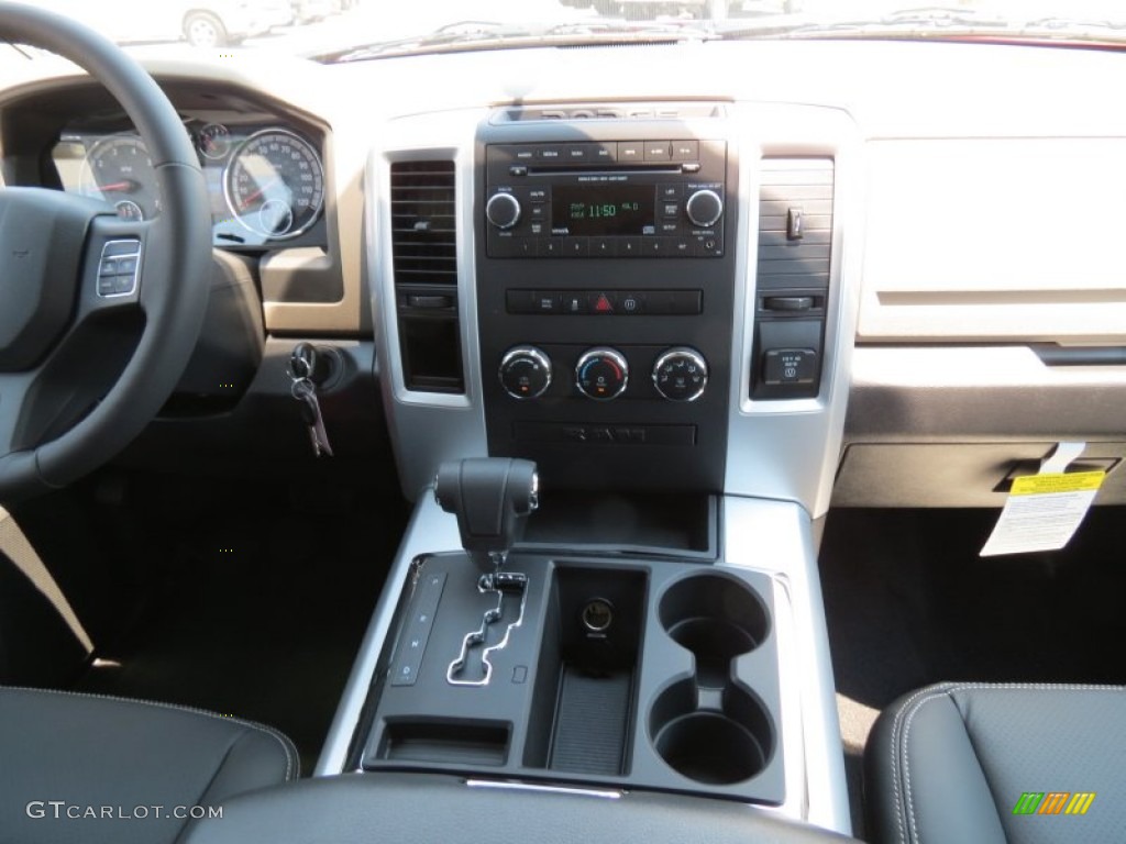 2012 Ram 1500 Big Horn Crew Cab - Deep Cherry Red Crystal Pearl / Dark Slate Gray photo #15