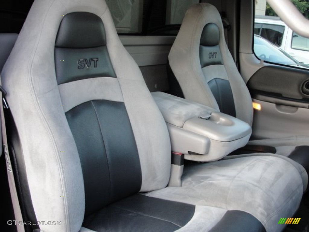 Lightning Graphite/Black Interior 2001 Ford F150 SVT Lightning Photo #67202829