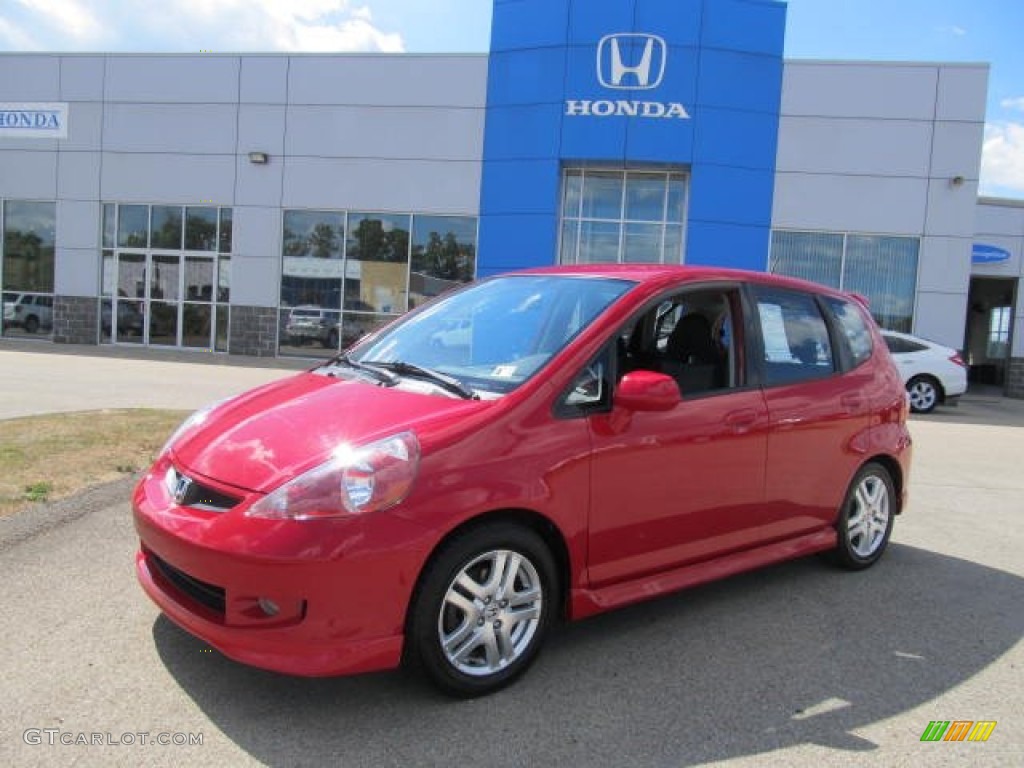 Milano Red Honda Fit