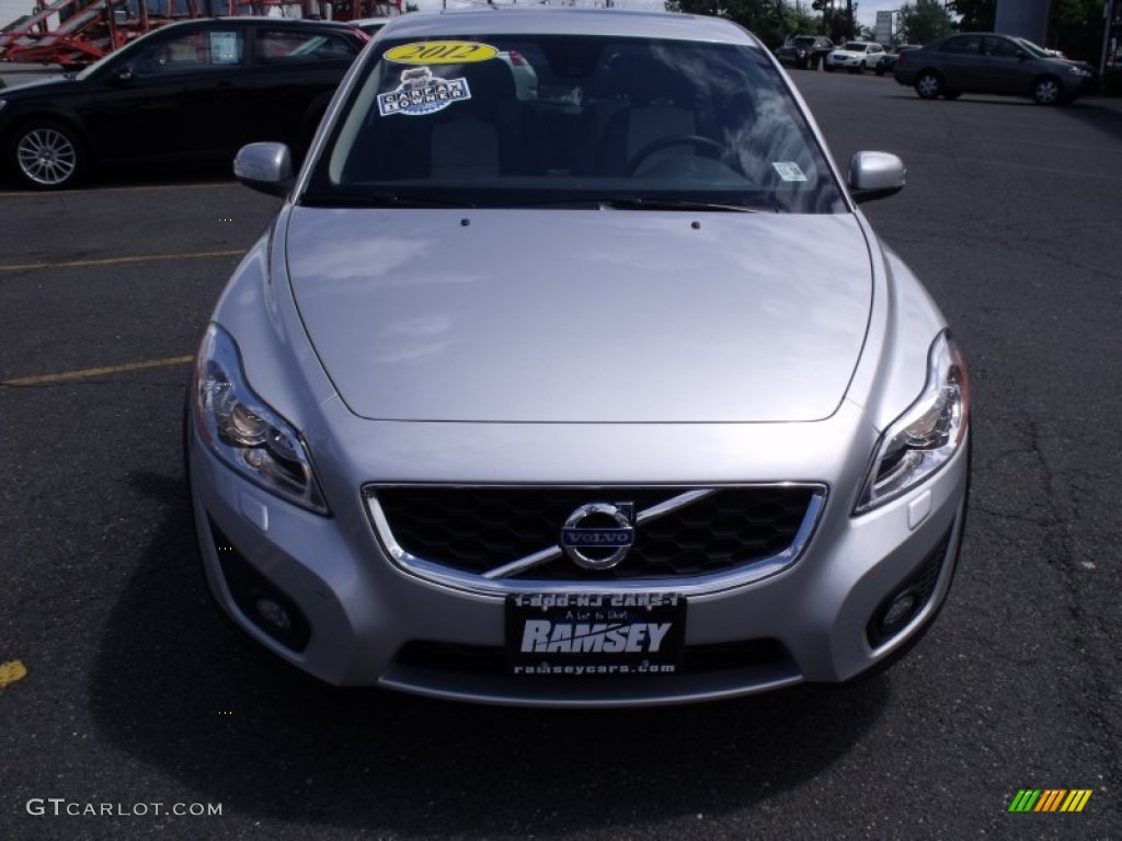 2012 C30 T5 - Silver Metallic / Off Black/Blonde photo #9