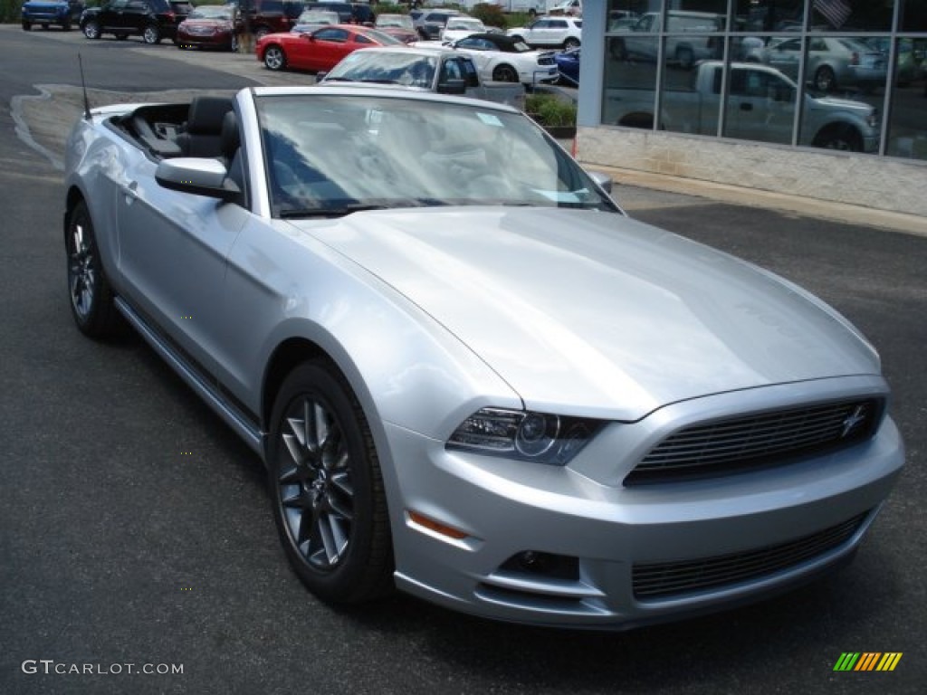 2013 Mustang V6 Mustang Club of America Edition Convertible - Ingot Silver Metallic / Charcoal Black photo #2