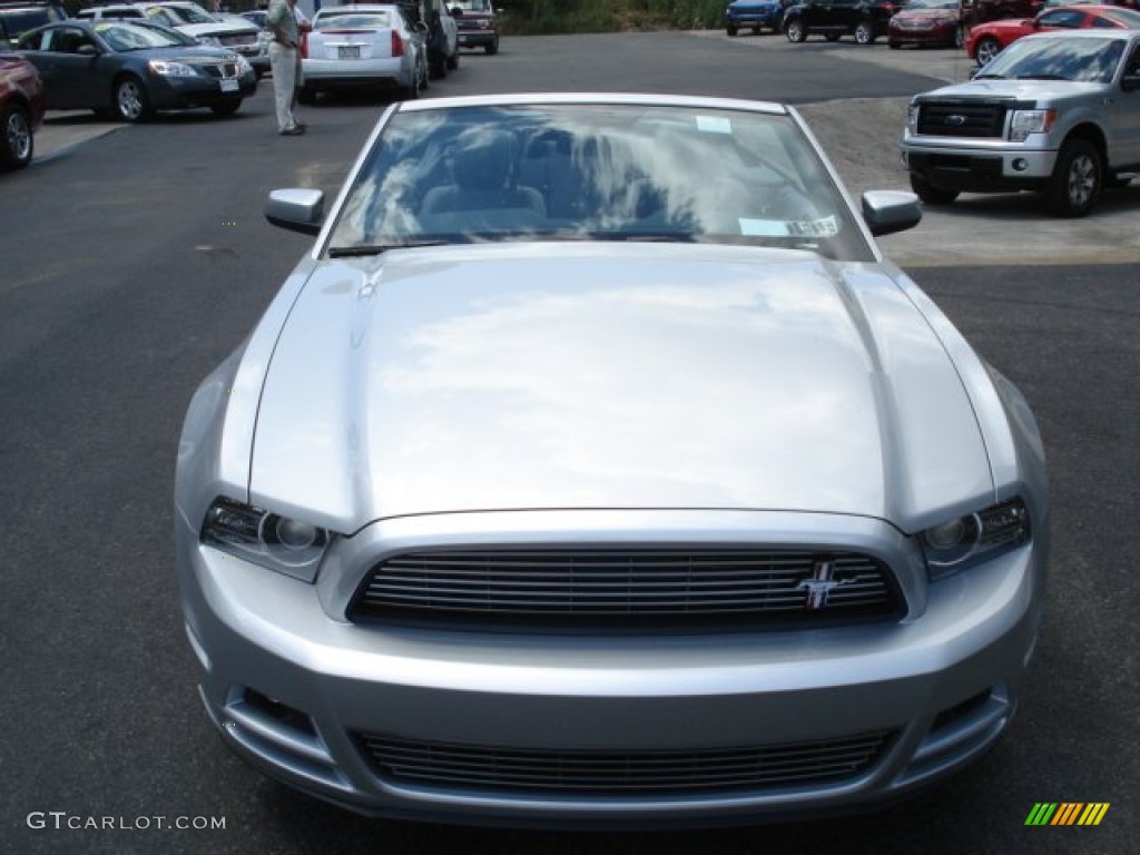 2013 Mustang V6 Mustang Club of America Edition Convertible - Ingot Silver Metallic / Charcoal Black photo #3