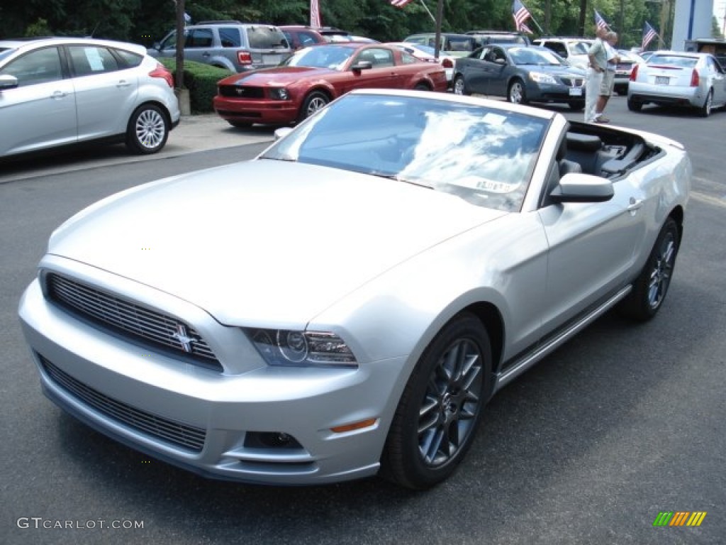 Ingot Silver Metallic 2013 Ford Mustang V6 Mustang Club of America Edition Convertible Exterior Photo #67205553