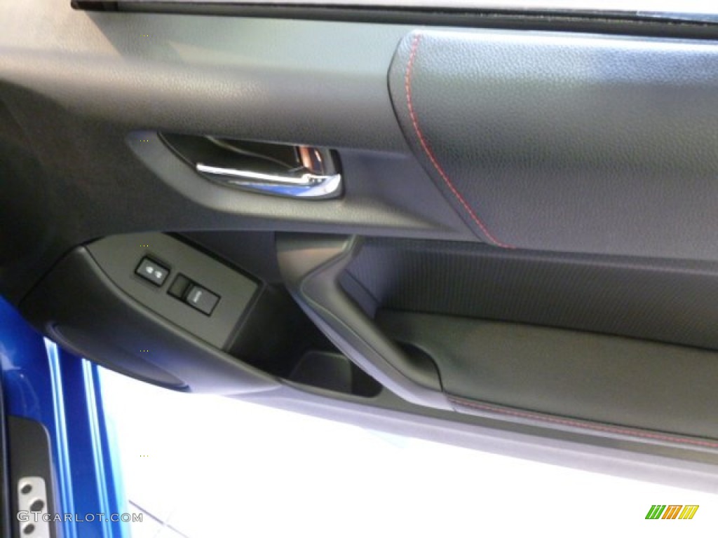 2013 Subaru BRZ Premium Black Cloth Door Panel Photo #67206963