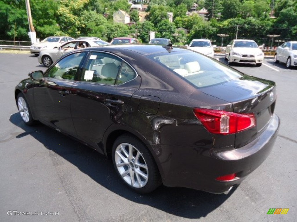 Fire Agate Pearl 2012 Lexus IS 250 AWD Exterior Photo #67207237