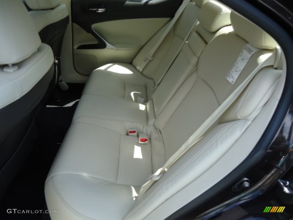 2012 Lexus IS 250 AWD Rear Seat Photo #67207290