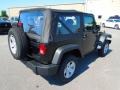 2012 Black Forest Green Pearl Jeep Wrangler Sport 4x4  photo #6
