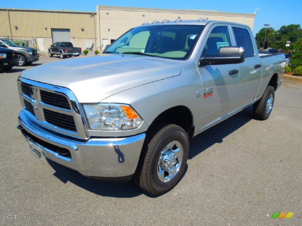 2012 Ram 3500 HD ST Crew Cab 4x4 - Bright Silver Metallic / Dark Slate/Medium Graystone photo #1