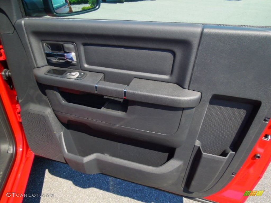 2012 Ram 1500 Express Regular Cab - Flame Red / Dark Slate Gray/Medium Graystone photo #16