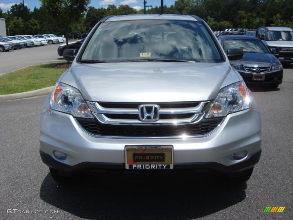 2010 CR-V EX - Alabaster Silver Metallic / Gray photo #8