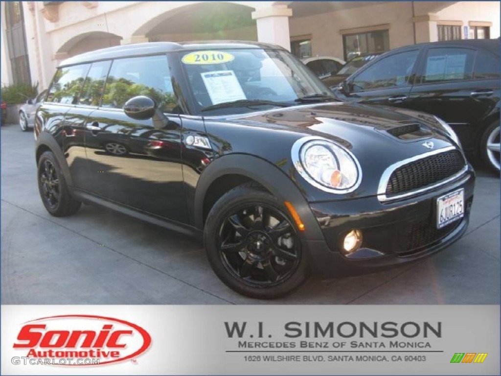 Midnight Black Metallic Mini Cooper