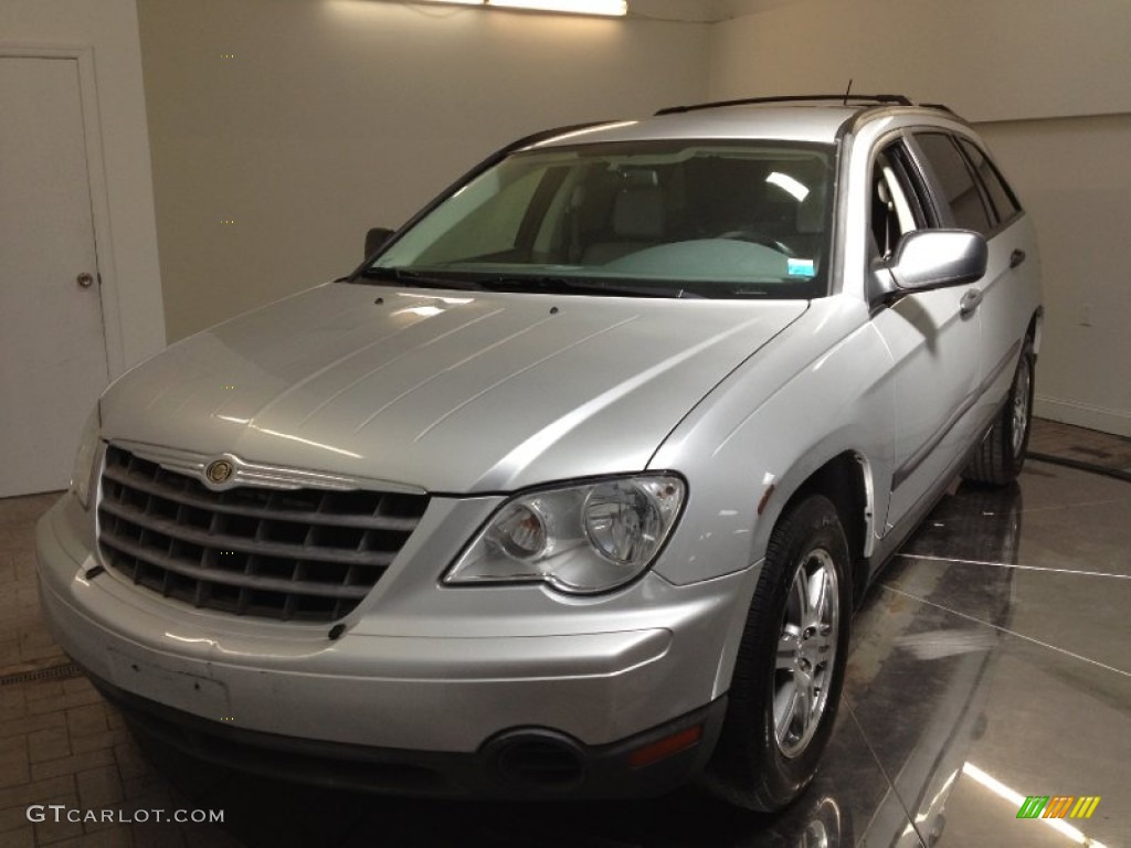 2008 Pacifica LX - Bright Silver Metallic / Pastel Slate Gray photo #1