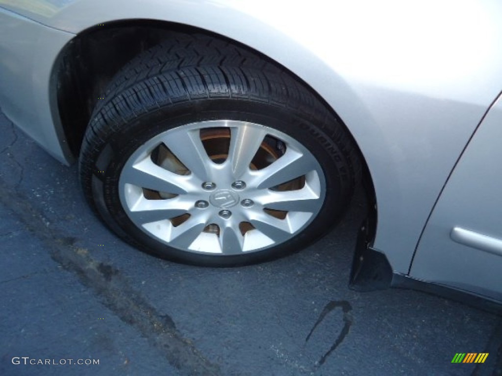 2006 Accord LX V6 Sedan - Alabaster Silver Metallic / Black photo #30