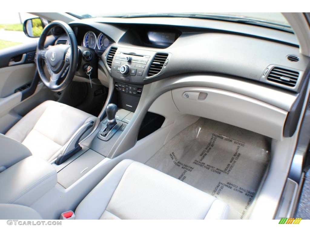 2010 TSX Sedan - Polished Metal Metallic / Taupe photo #9