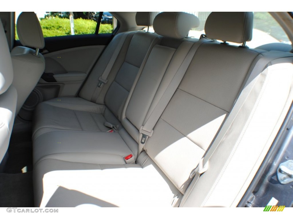 2010 TSX Sedan - Polished Metal Metallic / Taupe photo #16