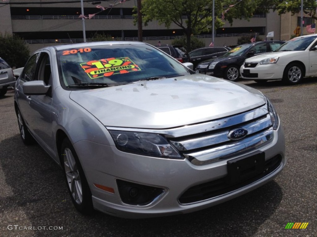 2010 Fusion SEL V6 AWD - Brilliant Silver Metallic / Charcoal Black photo #4