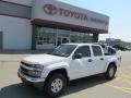 Summit White 2004 Chevrolet Colorado LS Crew Cab 4x4