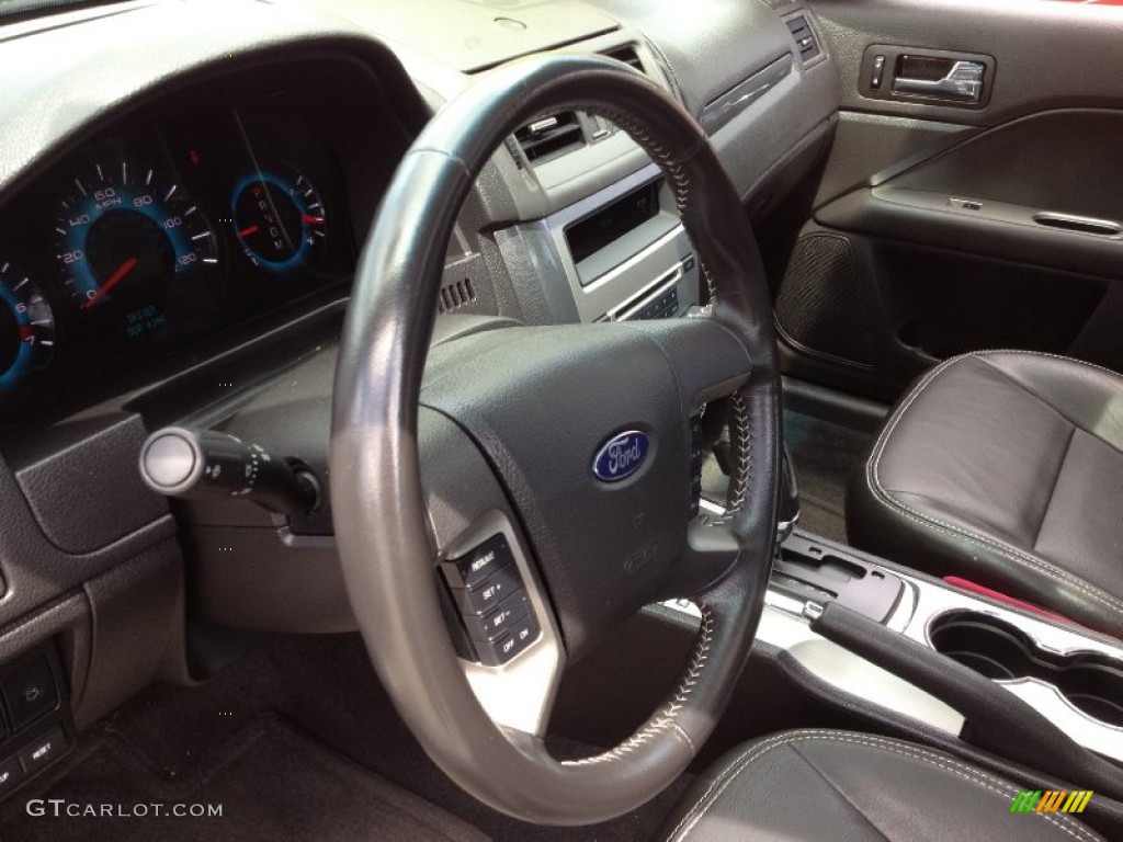2010 Fusion SEL V6 AWD - Brilliant Silver Metallic / Charcoal Black photo #20