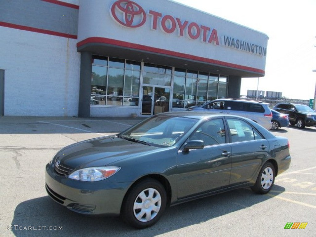 2002 Camry LE - Aspen Green Pearl / Taupe photo #1